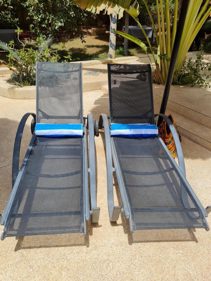 Le Souimanga Bleu Saly Bed and Breakfast Exterior foto